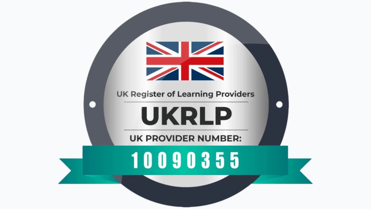 UKRLP registered learning provider badge